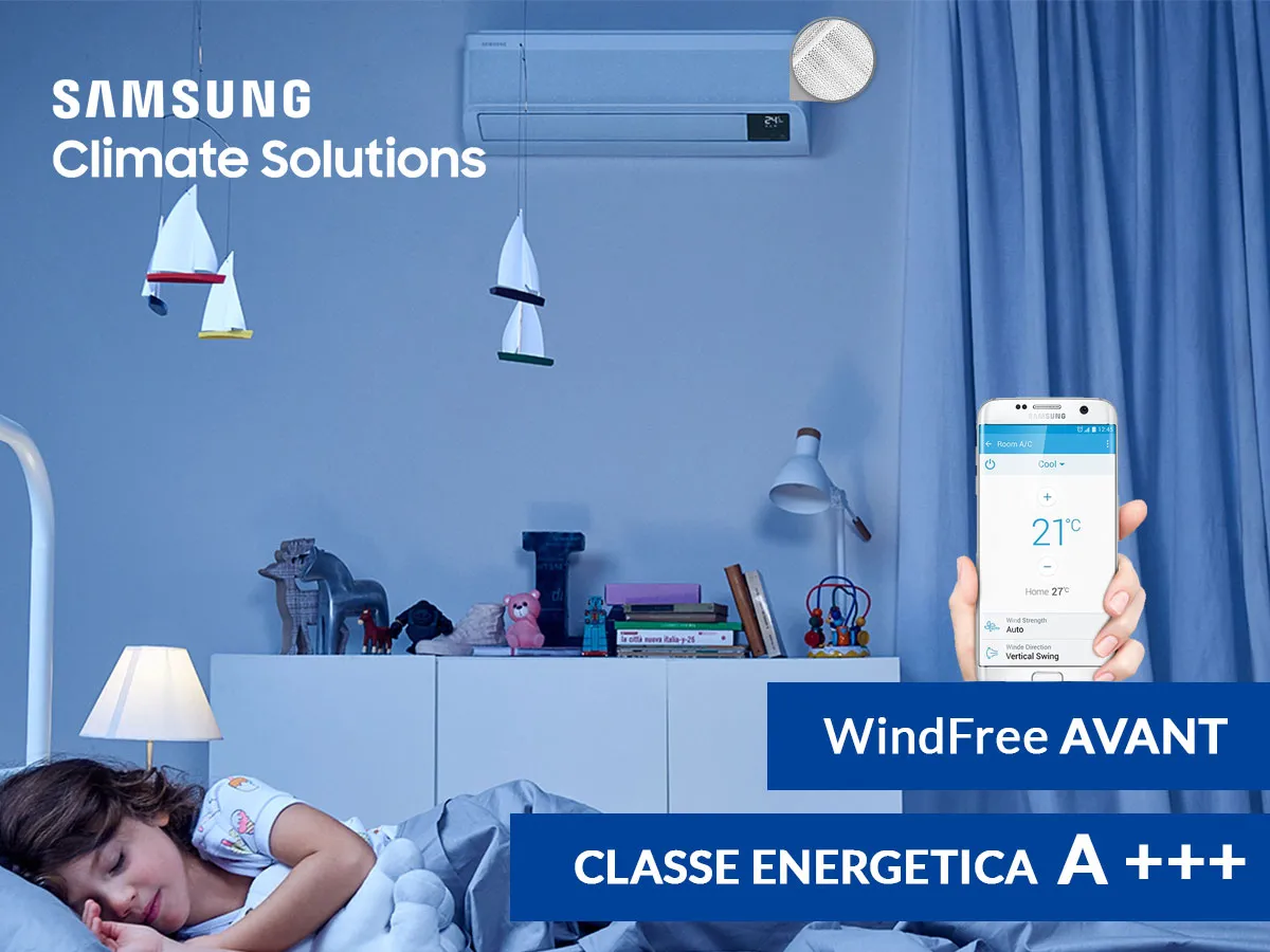 Condizionatori Samsung Wind Free