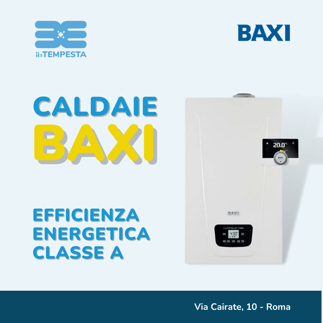 Caldaie Baxi a Roma - Caldaia Baxi Duo-tech Compact E a condensazione, CALDAIE BAXI A ROMA