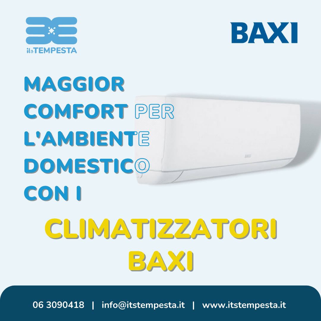 vendita climatizzatori baxi a Roma